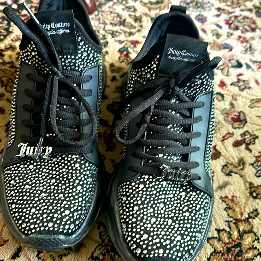 Beautiful bling size 7 1/2 juicy couture sneakers